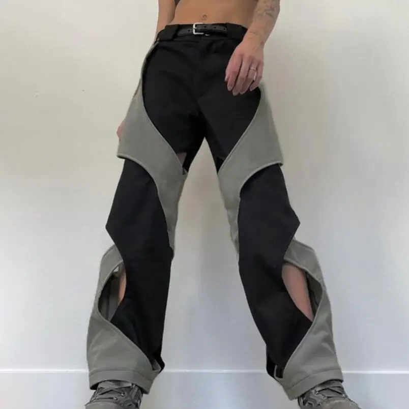 Hollow Stitching Casual Pants Women's Street Fashion Personality Y2K Hot Girl Trousers Loose Sweatpants Women Joggers w739
Hollow Stitching Casual Pants Women's Street Fashion Personality Y2K Hot Girl Trousers Loose Sweatpants Women Joggers w739