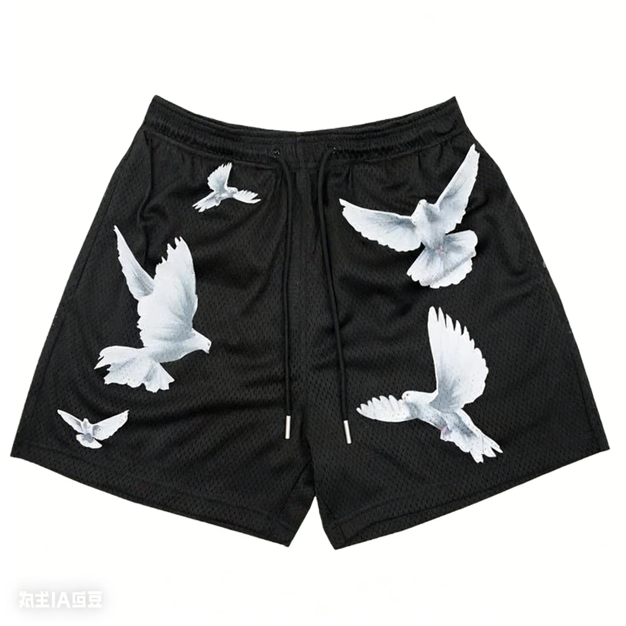 Casual Loose Peace Dove Print Street Shorts Shorts Training Breathable Fashionable Shorts Quick-drying Fashion Streetwear Moto
Casual Loose Peace Dove Print Street Shorts Shorts Training Breathable Fashionable Shorts Quick-drying Fashion Streetwear Moto