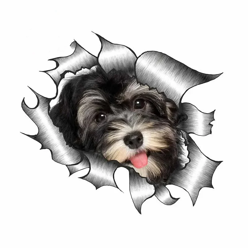 Personality Havana Pet Dog Car Decal Decoration Motorcycle Decal Dog Pattern Decoration Accessories Creativity, 10cm
Personality Havana Pet Dog Car Decal Decoration Motorcycle Decal Dog Pattern Decoration Accessories Creativity, 10cm