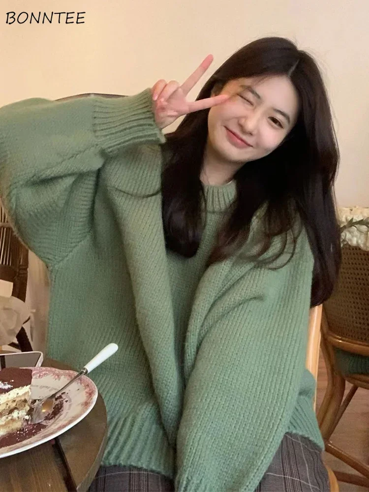 Ретро-зеленые свитера для женщин: свободные, нежные, милые, повседневные, уютные, зимние, в стиле Y2K, уличная мода, универсальные, молодежные
Ретро-зеленые свитера для женщин: свободные, нежные, милые, повседневные, уютные, зимние, в стиле Y2K, уличная мода, универсальные, молодежные