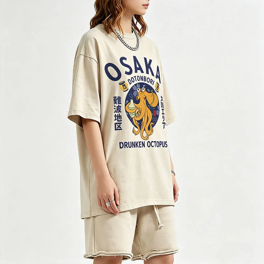 Washed Vintage Funny Japanese Osaka Dotombori Drunken Octopus Graphic T-shirt Men Women Casual Humor T-shirts Oversized T Shirts
Washed Vintage Funny Japanese Osaka Dotombori Drunken Octopus Graphic T-shirt Men Women Casual Humor T-shirts Oversized T Shirts
