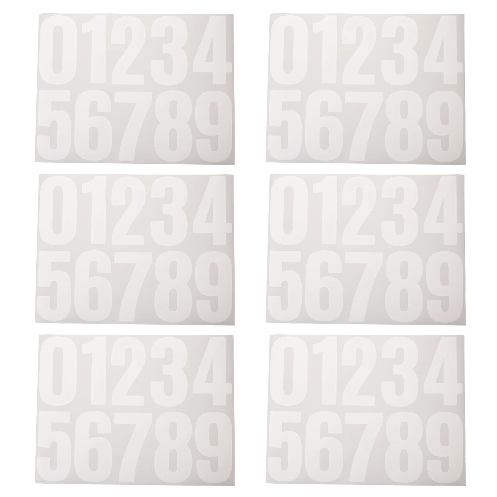 6 Sheets Large Self-adhesive Nail Stickers Racing Number Decals Recycling Bin White Garbage Can
6 Sheets Large Self-adhesive Nail Stickers Racing Number Decals Recycling Bin White Garbage Can