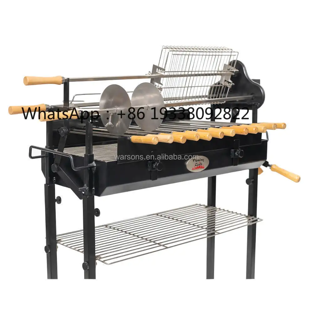 Deluxe Foukou Cyprus Grill BBQ Spit Multifunctional Charcoal Roaster - 3mm Thick
Deluxe Foukou Cyprus Grill BBQ Spit Multifunctional Charcoal Roaster - 3mm Thick