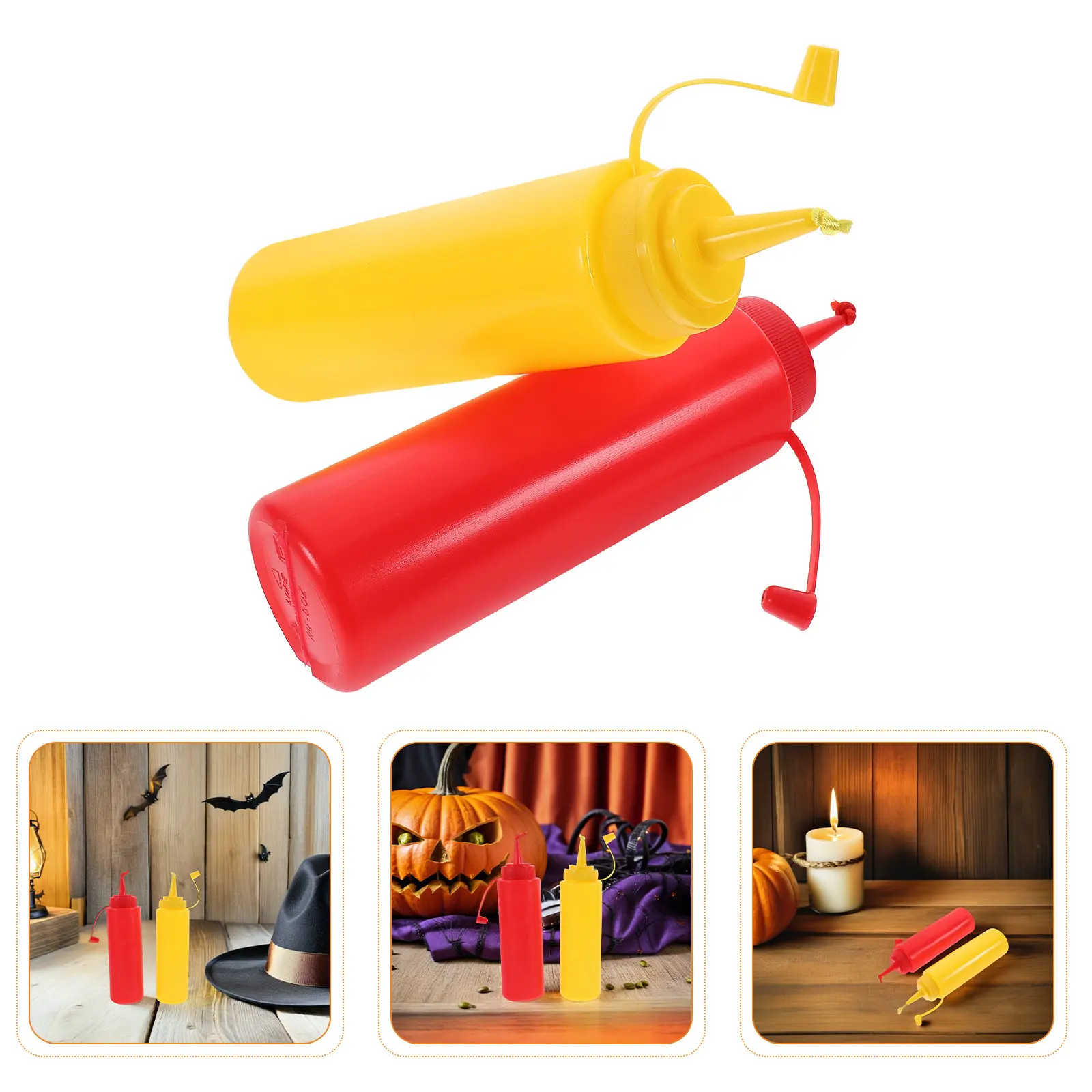 4Pcs Fake Ketchup Mustard Prank Bottles Realistic Simulation April Fools Night Party Supplies Squirting Condiment
4Pcs Fake Ketchup Mustard Prank Bottles Realistic Simulation April Fools Night Party Supplies Squirting Condiment