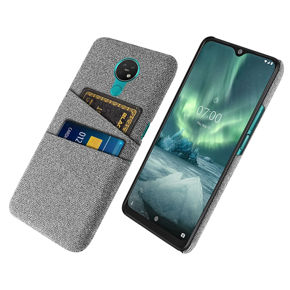Cloth Case For Nokia 7.2 Case Dual Card Fabric Cloth Luxury Cover for Nokia 6.2 7.2 TA-1196 TA-1181 Case for Nokia7.2 Nokia6.2
Cloth Case For Nokia 7.2 Case Dual Card Fabric Cloth Luxury Cover for Nokia 6.2 7.2 TA-1196 TA-1181 Case for Nokia7.2 Nokia6.2