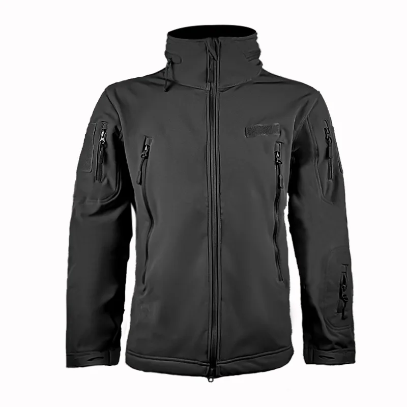 2026 Outdoor Tactical Jacket Men's Stand-up Collar Plush Thickened Soft Shell Jacket Winter Windproof Waterproof Camouflage Coat
2026 Outdoor Tactical Jacket Men's Stand-up Collar Plush Thickened Soft Shell Jacket Winter Windproof Waterproof Camouflage Coat