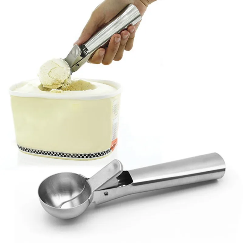 Nonstick Anti-Freeze Ice Cream Scoop Fruit Ice Ball Maker Watermelon Ice Cream Spoon Tool Stainless Steel Ice Cream Ball Spoon
Nonstick Anti-Freeze Ice Cream Scoop Fruit Ice Ball Maker Watermelon Ice Cream Spoon Tool Stainless Steel Ice Cream Ball Spoon