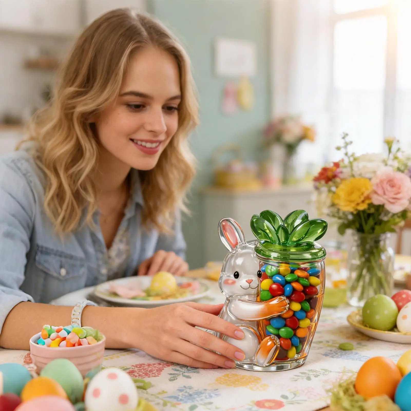 Easter Candy Dish Portable Cute Bunny Containers Spring Candy Dish For Party Christmas Birthday Weekday Snack Serving Offices
Easter Candy Dish Portable Cute Bunny Containers Spring Candy Dish For Party Christmas Birthday Weekday Snack Serving Offices