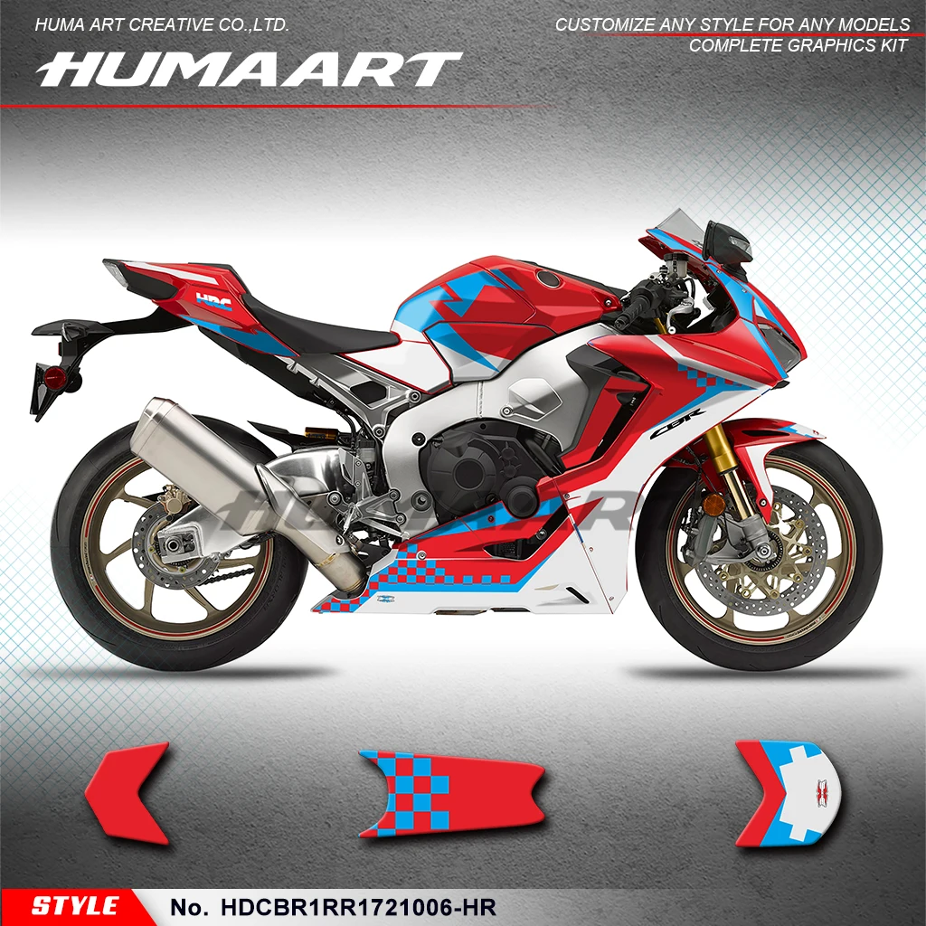 HUMAART Adhesive Sticker Vinyl Graphic for Honda CBR1000RR CBR 1000RR 2017 2018 2019 2020 2021 2022, Restyle, HDCBR1RR1721006-HR
HUMAART Adhesive Sticker Vinyl Graphic for Honda CBR1000RR CBR 1000RR 2017 2018 2019 2020 2021 2022, Restyle, HDCBR1RR1721006-HR