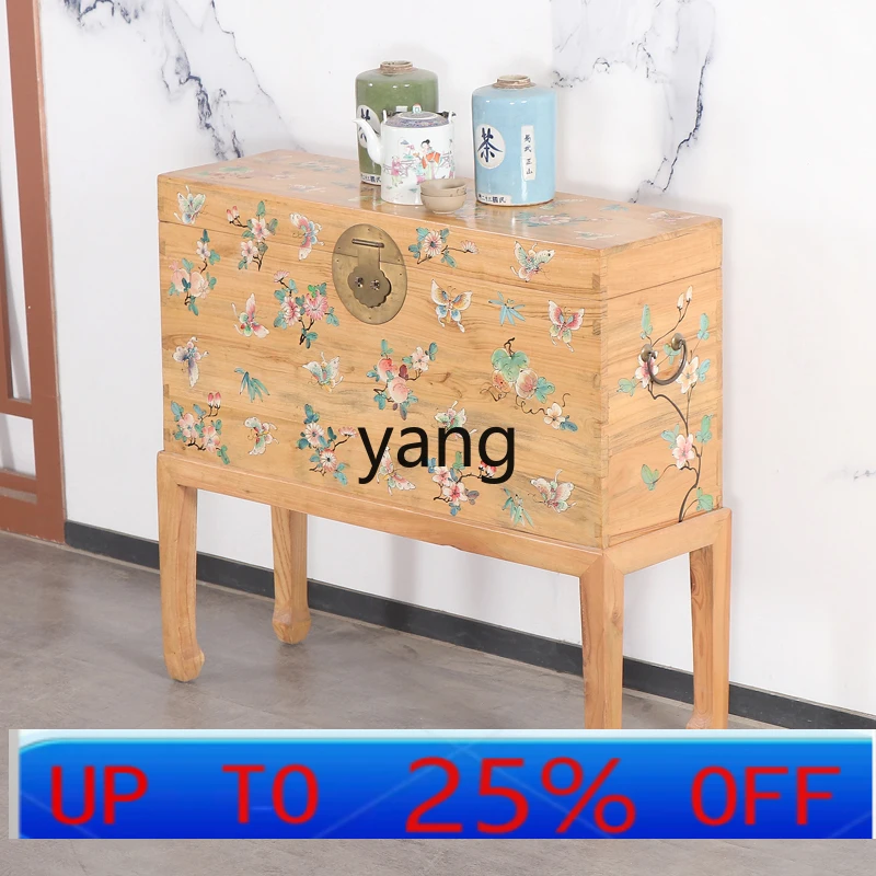 LH new Chinese camphor wood box entrance solid wood decorative foyer cabinet antique edge few lockers
LH new Chinese camphor wood box entrance solid wood decorative foyer cabinet antique edge few lockers