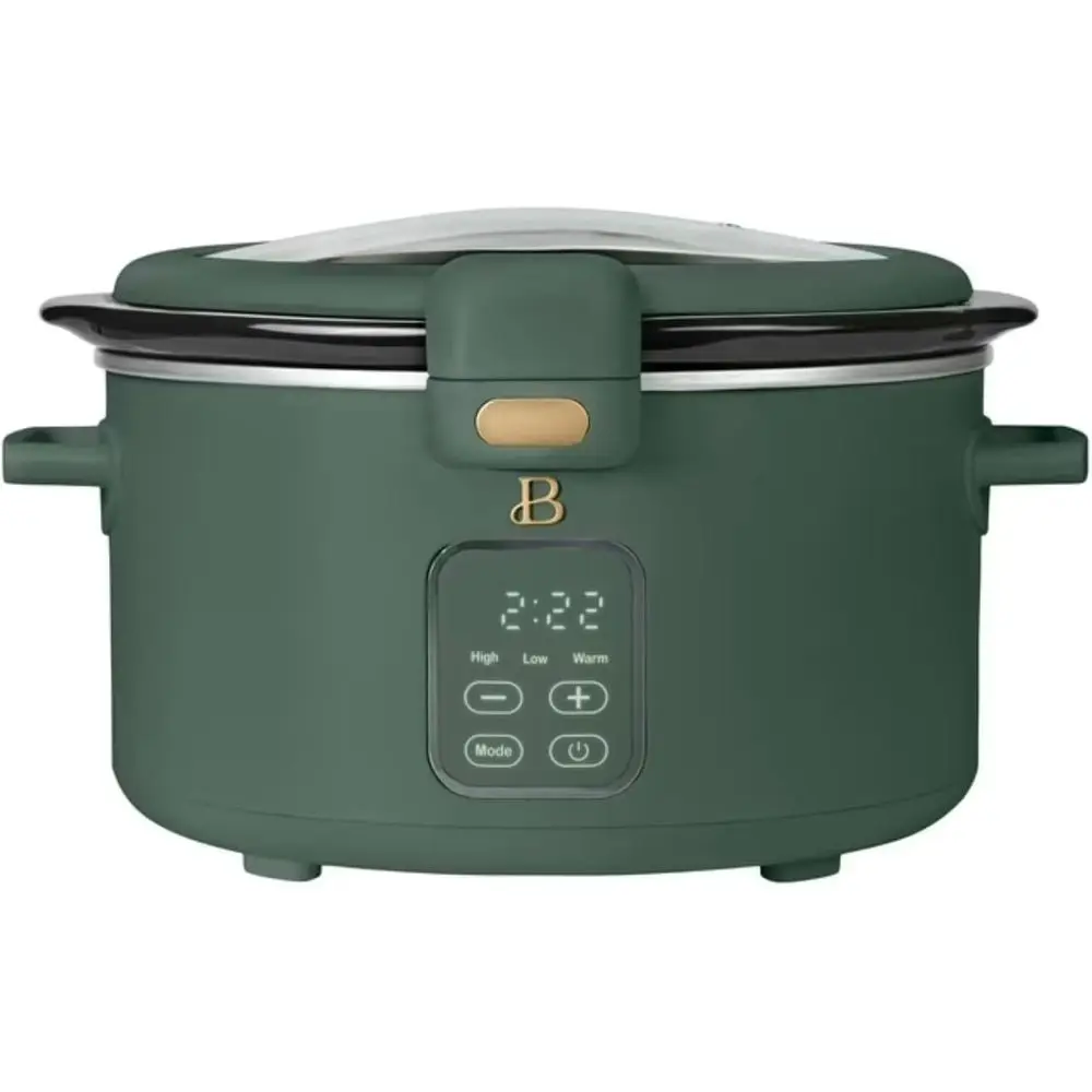 Slow Cooker 4-Quart Progmable Digital Slow Cooker with Touch-ted Display, Dishwasher-Sae Crock Pot, Digital Timer, Compact Size
Slow Cooker 4-Quart Progmable Digital Slow Cooker with Touch-ted Display, Dishwasher-Sae Crock Pot, Digital Timer, Compact Size