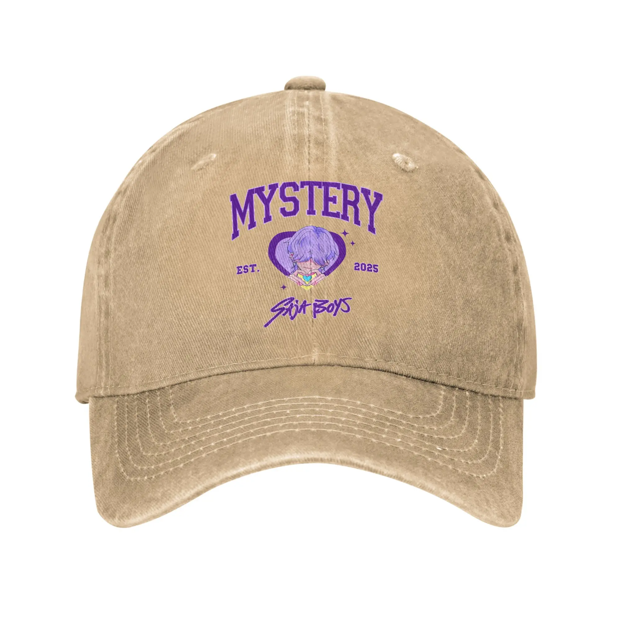 Mystery Saja Boys Kpop Demon Hunters Washed Baseball Cap y2k Retro Sun Trucker Hat Summer Female Male Baseball Caps
Mystery Saja Boys Kpop Demon Hunters Washed Baseball Cap y2k Retro Sun Trucker Hat Summer Female Male Baseball Caps