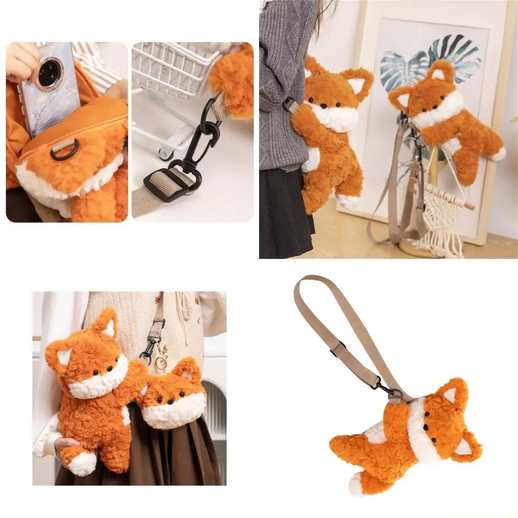 X90D рюкзак с мультяшными животными, плюшевая сумка через плечо с лисами, милый кошелек для монет, мягкая сумка через плечо, на
X90D рюкзак с мультяшными животными, плюшевая сумка через плечо с лисами, милый кошелек для монет, мягкая сумка через плечо, на