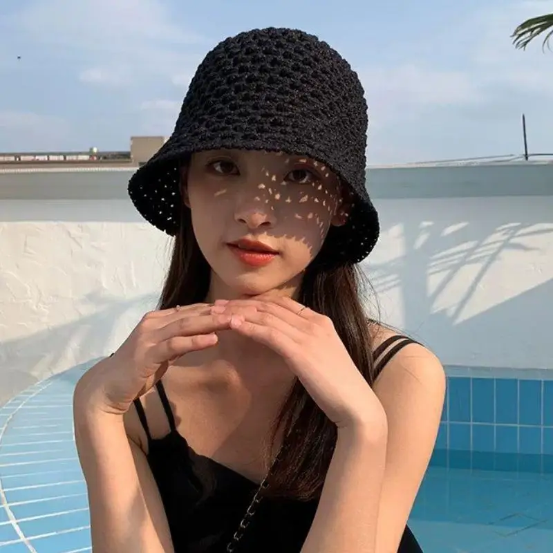 Hat Sunscreen Sweet Summer Vacation Casual Holiday Women's Girls Foldable Handmade Fisherman Straw Hat Bucket Beach Hat
Hat Sunscreen Sweet Summer Vacation Casual Holiday Women's Girls Foldable Handmade Fisherman Straw Hat Bucket Beach Hat