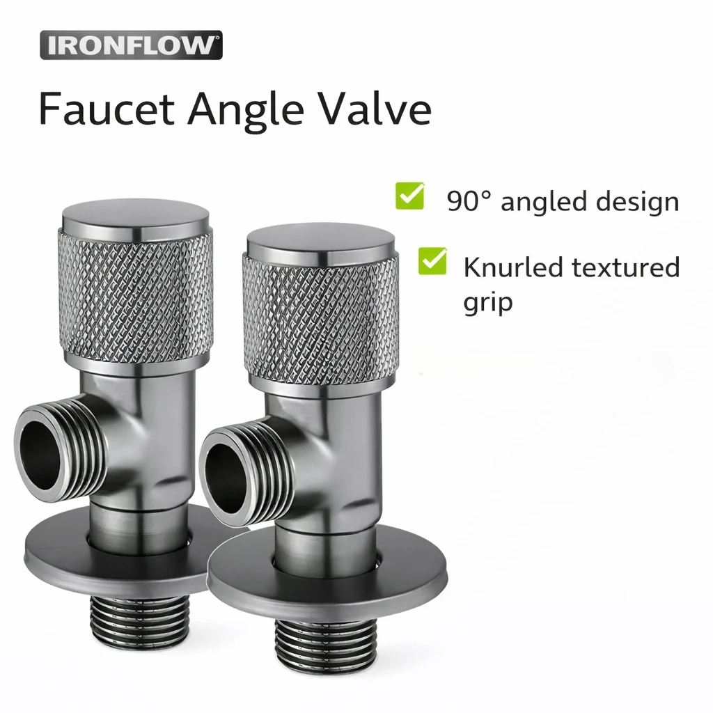 4 Points Faucet Inlet Valve G1/2 Brass Triangle Valve Heater Water Stop Valve Bathroom Toilet Washing Machine Universal Switch
4 Points Faucet Inlet Valve G1/2 Brass Triangle Valve Heater Water Stop Valve Bathroom Toilet Washing Machine Universal Switch