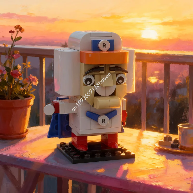 119pcs MOC Brickheadz Roger Ramjet Model Building Blocks Construction Toys DIY Creative Idea Education Christmas Gifts Brick
119pcs MOC Brickheadz Roger Ramjet Model Building Blocks Construction Toys DIY Creative Idea Education Christmas Gifts Brick