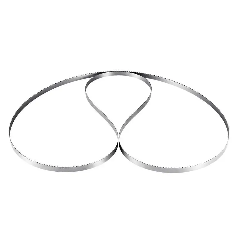 Bandsaw Blade, 109.45 Inch Length, 4 TPI Band Saw Blade with 18 HRC Hardened Sharp Teeth, High-Strength Carbon Steel, 0.6 Inch Width, Replacement for Major Woodworking Band Saw Brands, 1 Pack
Bandsaw Blade, 109.45 Inch Length, 4 TPI Band Saw Blade with 18 HRC Hardened Sharp Teeth, High-Strength Carbon Steel, 0.6 Inch Width, Replacement for Major Woodworking Band Saw Brands, 1 Pack