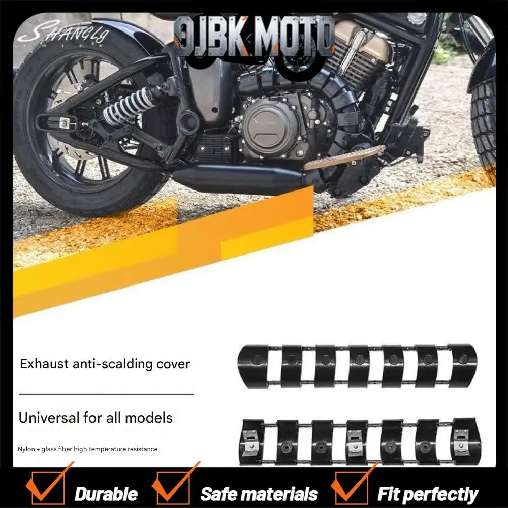 【Perfect fit】ROCK250 Napoleon bob500/250 Dark Flag500 ChinchiIIa500 Motorcycle Split Exhaust System with Heat Protection
【Perfect fit】ROCK250 Napoleon bob500/250 Dark Flag500 ChinchiIIa500 Motorcycle Split Exhaust System with Heat Protection