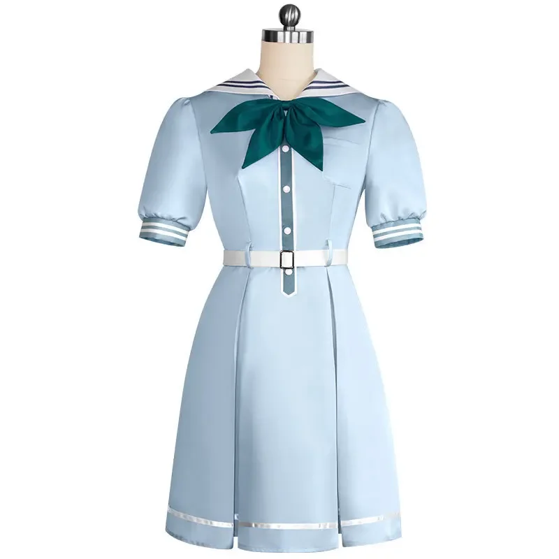 Lovely Green Sailor Uniform Dress Suit Anime Hasu No Sora Jogakuin School Idol Club Hinoshita Kaho Otomune Kozue Cosplay Costume
Lovely Green Sailor Uniform Dress Suit Anime Hasu No Sora Jogakuin School Idol Club Hinoshita Kaho Otomune Kozue Cosplay Costume