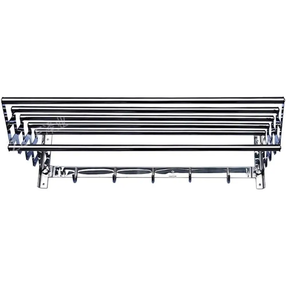 Space-Saving Retractable Clothes Drying Rack, Wall-Mounted, 40-80cm Adjustable, Suitable for Indoor or Outdoor Use
Space-Saving Retractable Clothes Drying Rack, Wall-Mounted, 40-80cm Adjustable, Suitable for Indoor or Outdoor Use