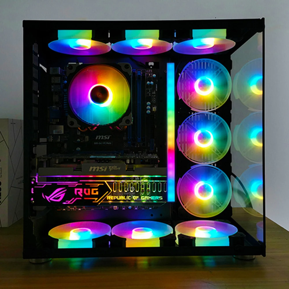 Магнитная световая полоса 30 см, алюминиевая RGB светодиодная цветная атмосферная лампа на шасси для COOLMOON, офисные компьютерные принадлежности для ухода за больными
Магнитная световая полоса 30 см, алюминиевая RGB светодиодная цветная атмосферная лампа на шасси для COOLMOON, офисные компьютерные принадлежности для ухода за больными