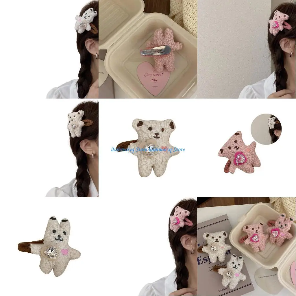 573B Y2k 90s Aesthetic Plush Rabbit/Bear Hairpin for Woman Ponytail Hair Clip
573B Y2k 90s Aesthetic Plush Rabbit/Bear Hairpin for Woman Ponytail Hair Clip