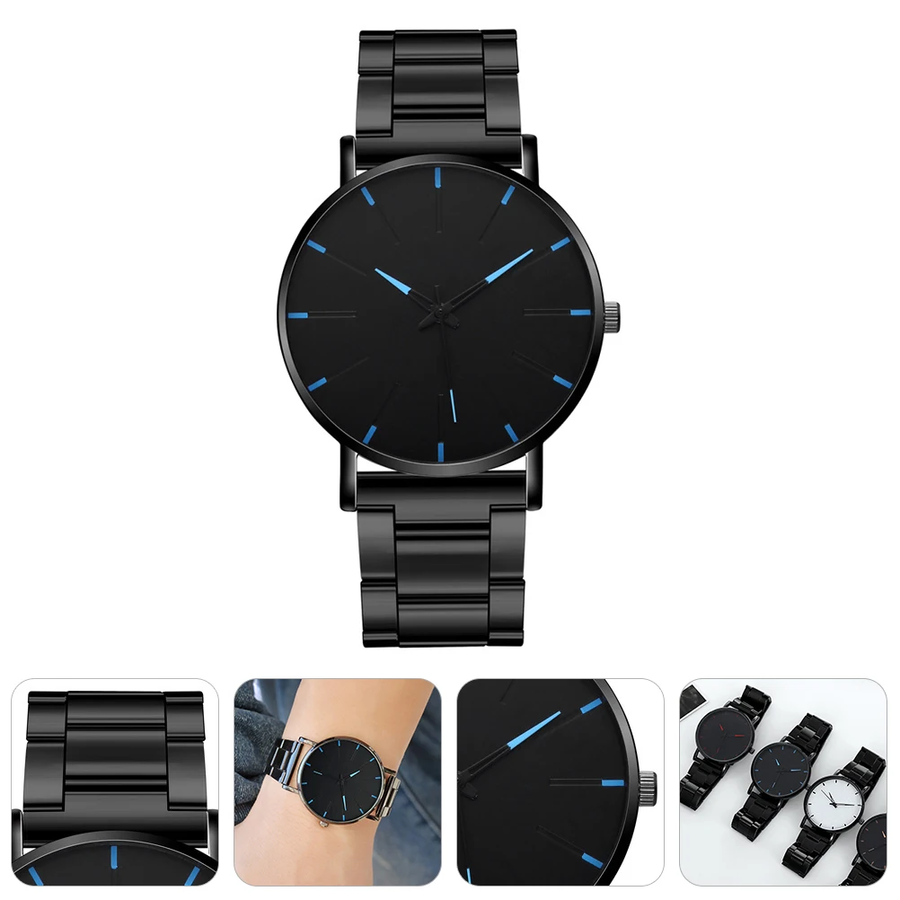 Steel Band Watch Men Stainless Steel Quartz Fashion Watches Minimalist Analog Wrist Watch for Casual Party Dating Gifts
Steel Band Watch Men Stainless Steel Quartz Fashion Watches Minimalist Analog Wrist Watch for Casual Party Dating Gifts