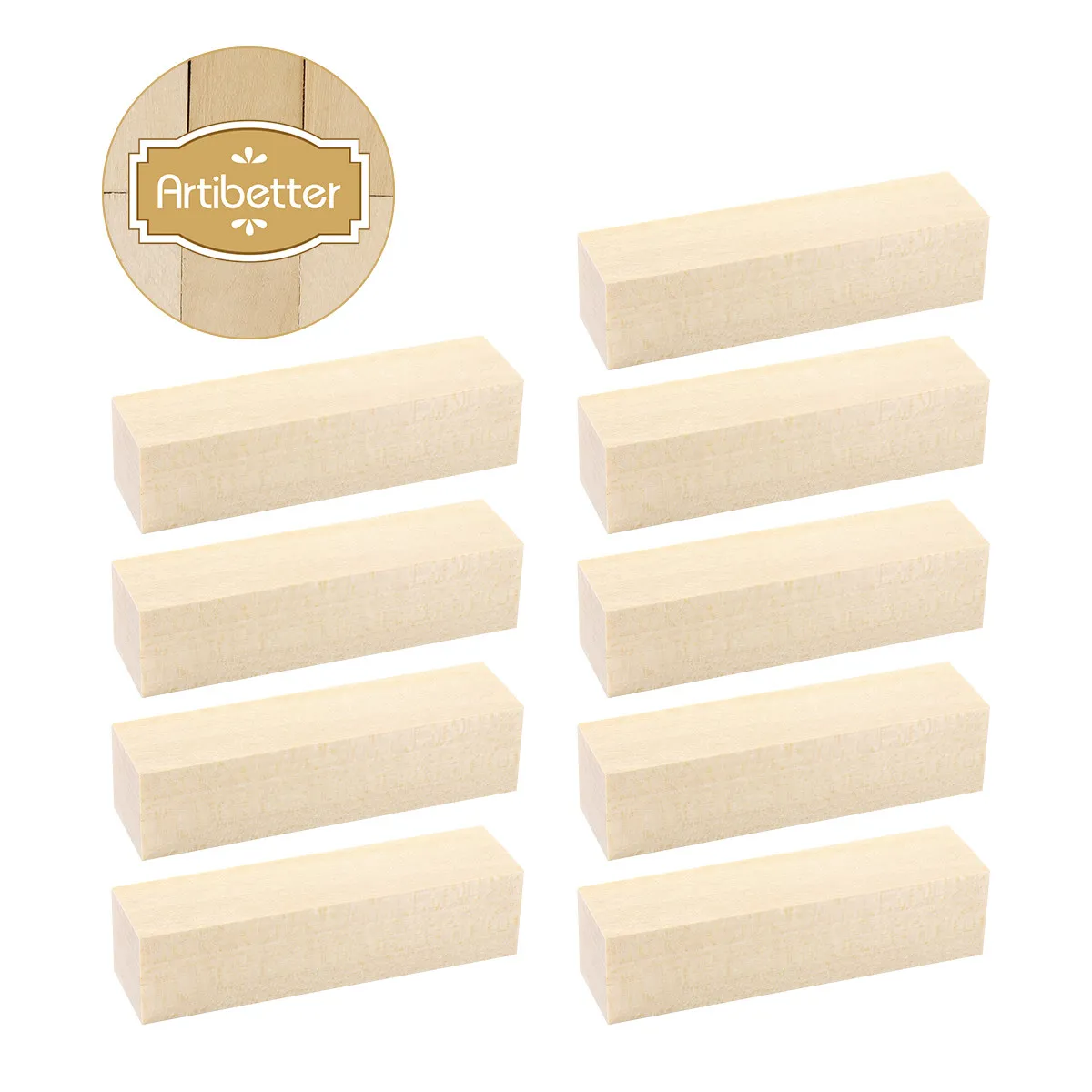 10Pcs Natural Basswood DIY Wood Blocks Smooth Splinter-Free for Crafts Painting Drawing Gifts Party Decor Handmade Craft Wood
10Pcs Natural Basswood DIY Wood Blocks Smooth Splinter-Free for Crafts Painting Drawing Gifts Party Decor Handmade Craft Wood
