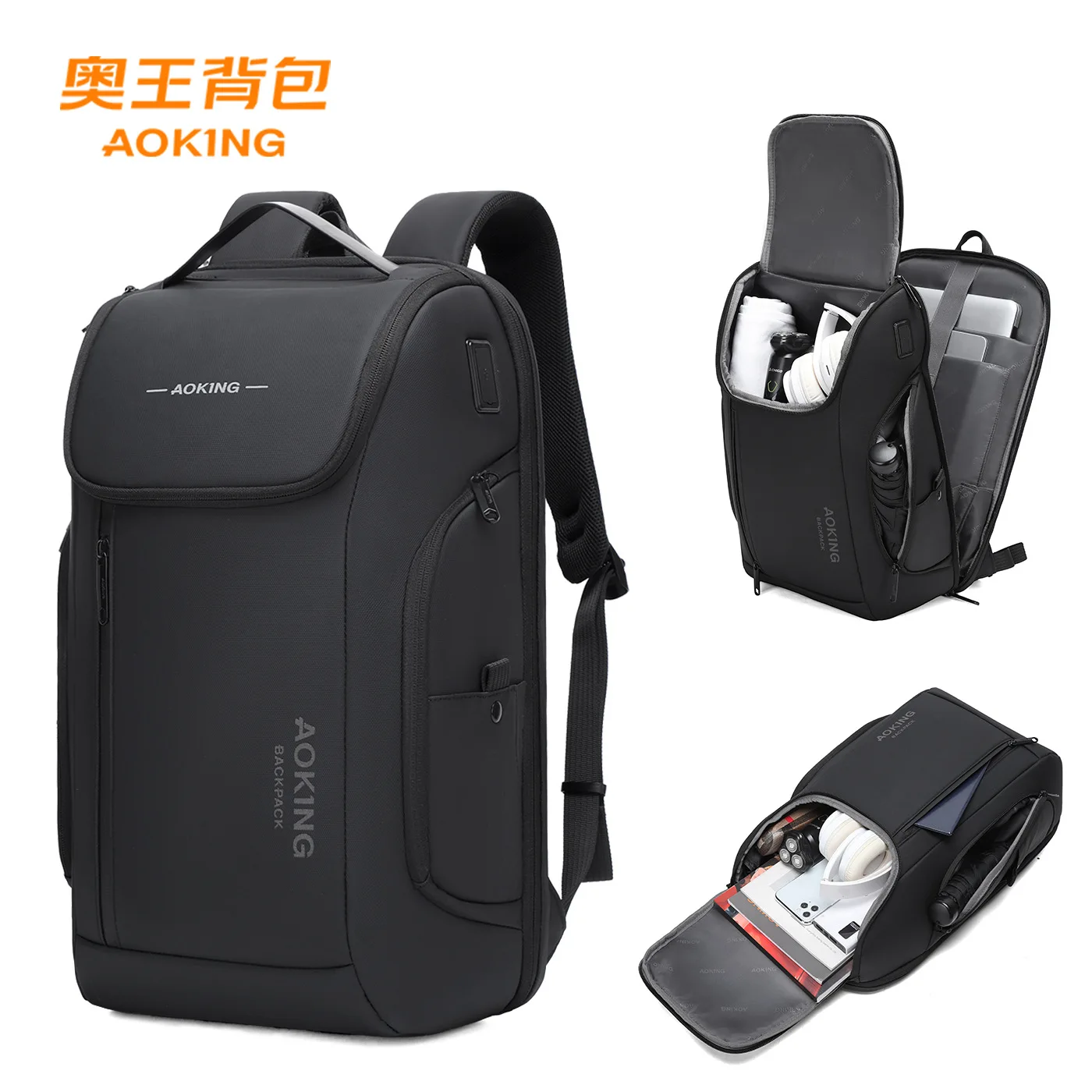 Men's Business Backpack with USB Charging Port - Waterproof Laptop Bag,Large Capacity Professional Work Bag for Commuters
Men's Business Backpack with USB Charging Port - Waterproof Laptop Bag,Large Capacity Professional Work Bag for Commuters