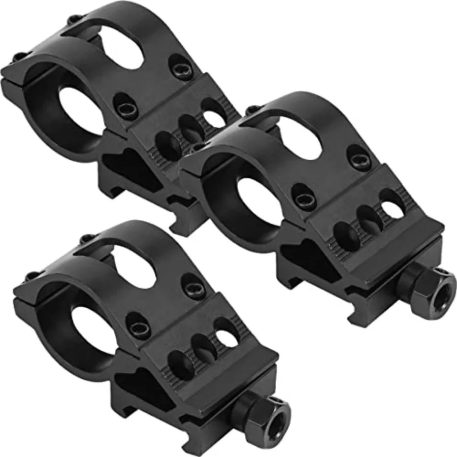 Offset Flashlight Mount 3-Pack Tactical Outdoor 1" Mounts Fit for 20mm Rail
Offset Flashlight Mount 3-Pack Tactical Outdoor 1" Mounts Fit for 20mm Rail