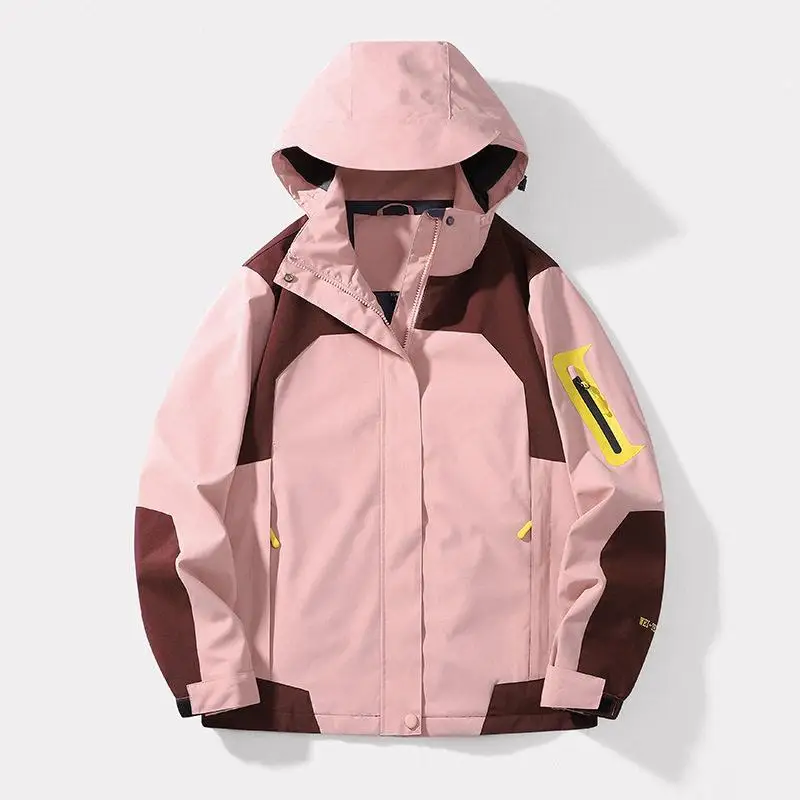Casual Outdoor Sports Jacket for Men Spring Autumn Couple Outwear Loose Fit Polyester Fabric Zipper Closure Hooded Jacket
Casual Outdoor Sports Jacket for Men Spring Autumn Couple Outwear Loose Fit Polyester Fabric Zipper Closure Hooded Jacket