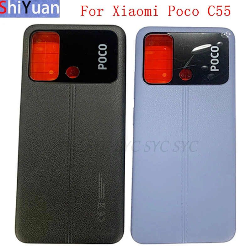 Battery Cover Rear Door Housing Back Case For Xiaomi Poco C55 Battery Cover with Logo Replacement Parts
Battery Cover Rear Door Housing Back Case For Xiaomi Poco C55 Battery Cover with Logo Replacement Parts