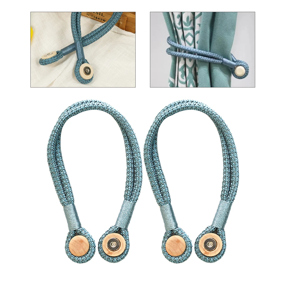 Magnetic Curtain Holdback for Decorative Tieback Thin Thick Curtains Easy Curtain Holdback Use No Wall Mount Gifts
Magnetic Curtain Holdback for Decorative Tieback Thin Thick Curtains Easy Curtain Holdback Use No Wall Mount Gifts