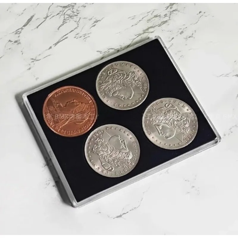 FISM HOT WILD COINS от Bean's Magic Gimmick Four Silver Coins Turn Copper Magic Tricks Maiga Magician Close Up Illusions Забавные
FISM HOT WILD COINS от Bean's Magic Gimmick Four Silver Coins Turn Copper Magic Tricks Maiga Magician Close Up Illusions Забавные