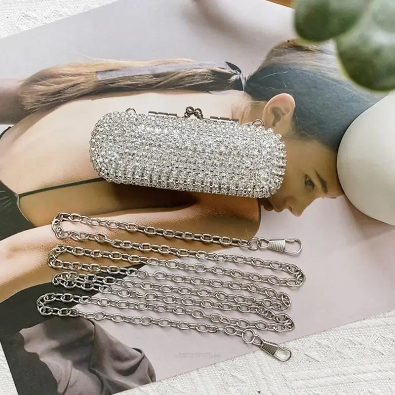 X5XA Summer Bag Trendy Underarm Bag with Glass Detail Shoulder Crossbody Bag For Fashion Lover
X5XA Summer Bag Trendy Underarm Bag with Glass Detail Shoulder Crossbody Bag For Fashion Lover