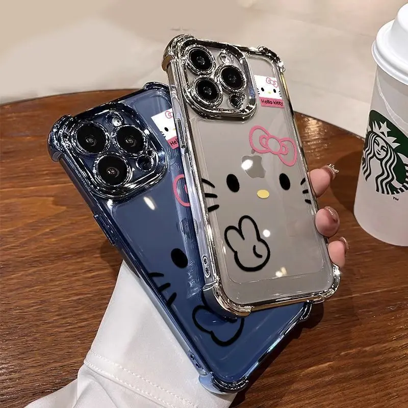 Animation Peripheral Hello Kitty Anti-fall Phone Case Protective Cover for IPhone 17 16 13 12 15 Pro Max 15 14 Plus Girl Gift
Animation Peripheral Hello Kitty Anti-fall Phone Case Protective Cover for IPhone 17 16 13 12 15 Pro Max 15 14 Plus Girl Gift