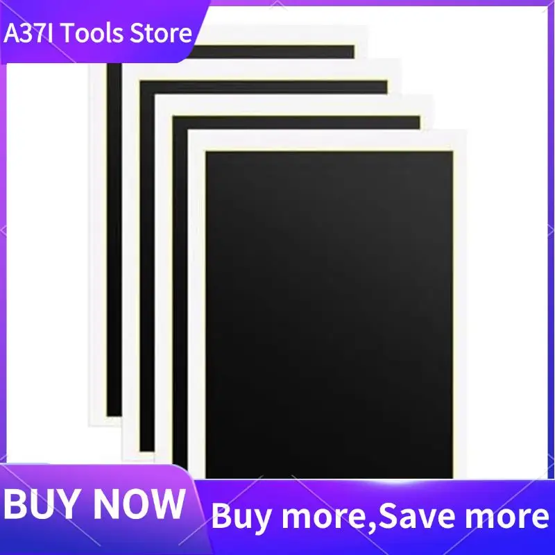 4 Sheets Black Laser Engraving Marking Paper Non-Metallic Engraving Paper For Ceramics Glass Tiles Metal Easy To Use
4 Sheets Black Laser Engraving Marking Paper Non-Metallic Engraving Paper For Ceramics Glass Tiles Metal Easy To Use