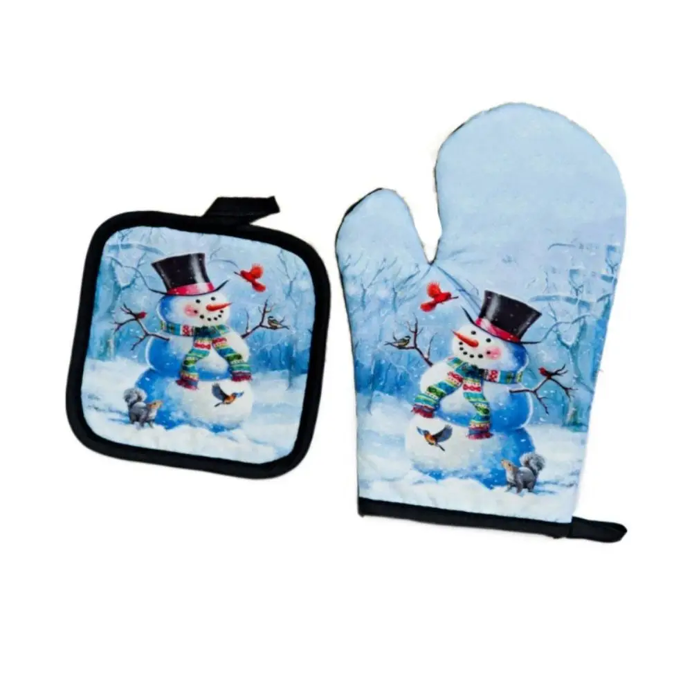 2pc/set Anti-Heat Christmas Microwave Glove Potholder Thickening Insulation Christmas Oven Mitts Printing Insulation Pad
2pc/set Anti-Heat Christmas Microwave Glove Potholder Thickening Insulation Christmas Oven Mitts Printing Insulation Pad