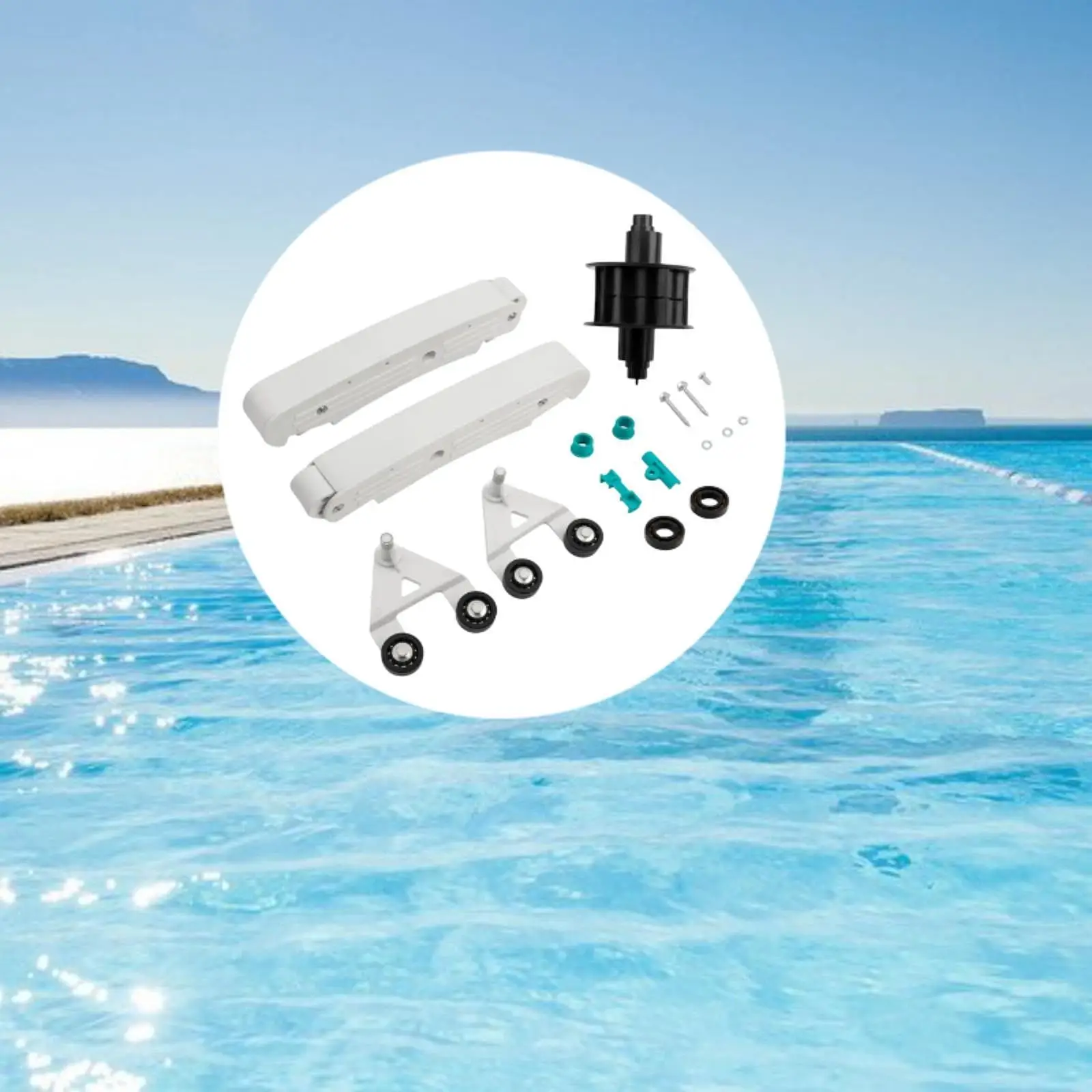 17 Pieces Pool Vacuum Cleaner Turbine Kit Lightweight Professional Axv621dat
17 Pieces Pool Vacuum Cleaner Turbine Kit Lightweight Professional Axv621dat