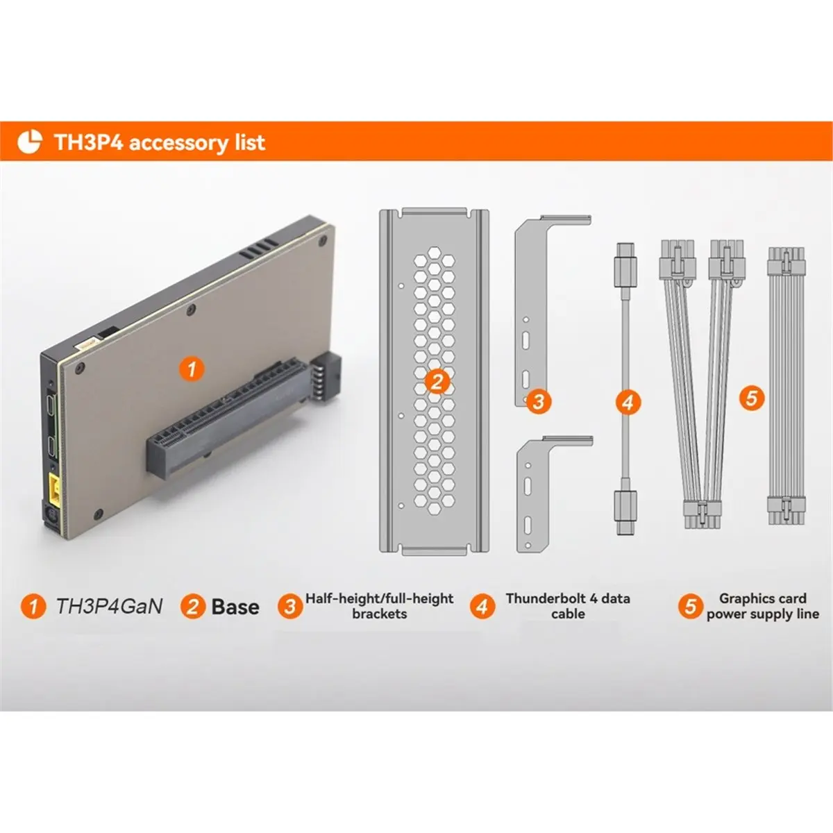 【COUNTDOWN DEAL】 TH3P4GaN Thunderbolt3 Graphics Card GPU Dock External Graphics Card Docking Station for Laptop Mini PC
【COUNTDOWN DEAL】 TH3P4GaN Thunderbolt3 Graphics Card GPU Dock External Graphics Card Docking Station for Laptop Mini PC