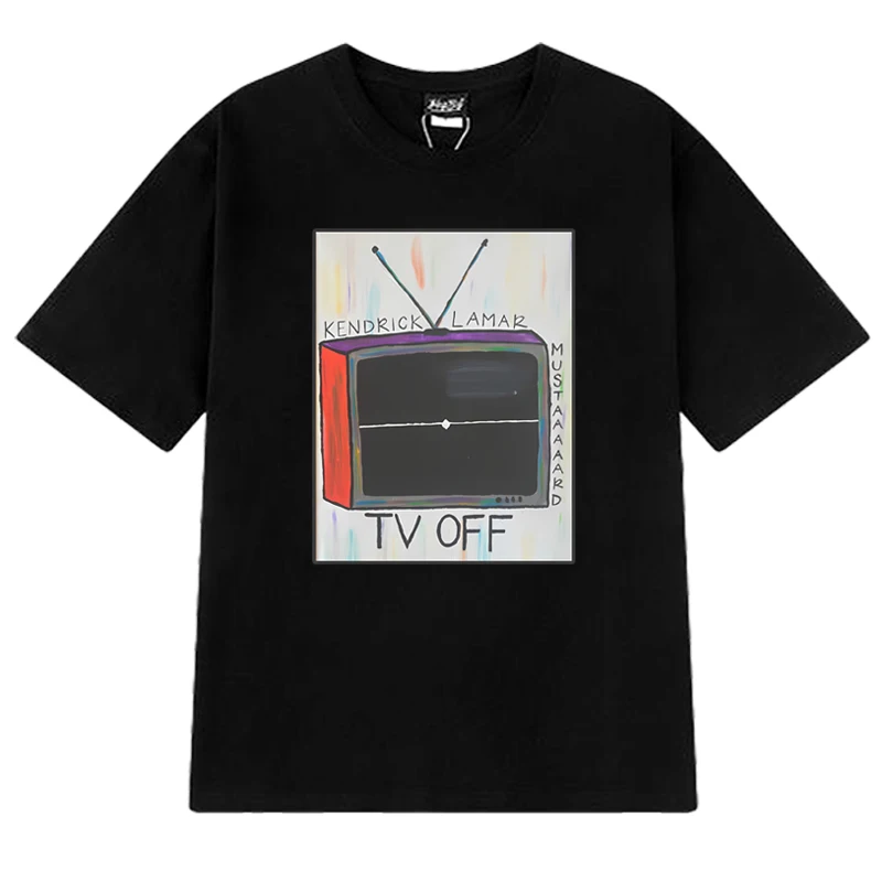 Hot Rapper Kendrick Lamar Hip Hop TV Off Graphic T shirts Men Women vintage Oversized Tops Unisex Cotton short sleeve T-shirt
Hot Rapper Kendrick Lamar Hip Hop TV Off Graphic T shirts Men Women vintage Oversized Tops Unisex Cotton short sleeve T-shirt