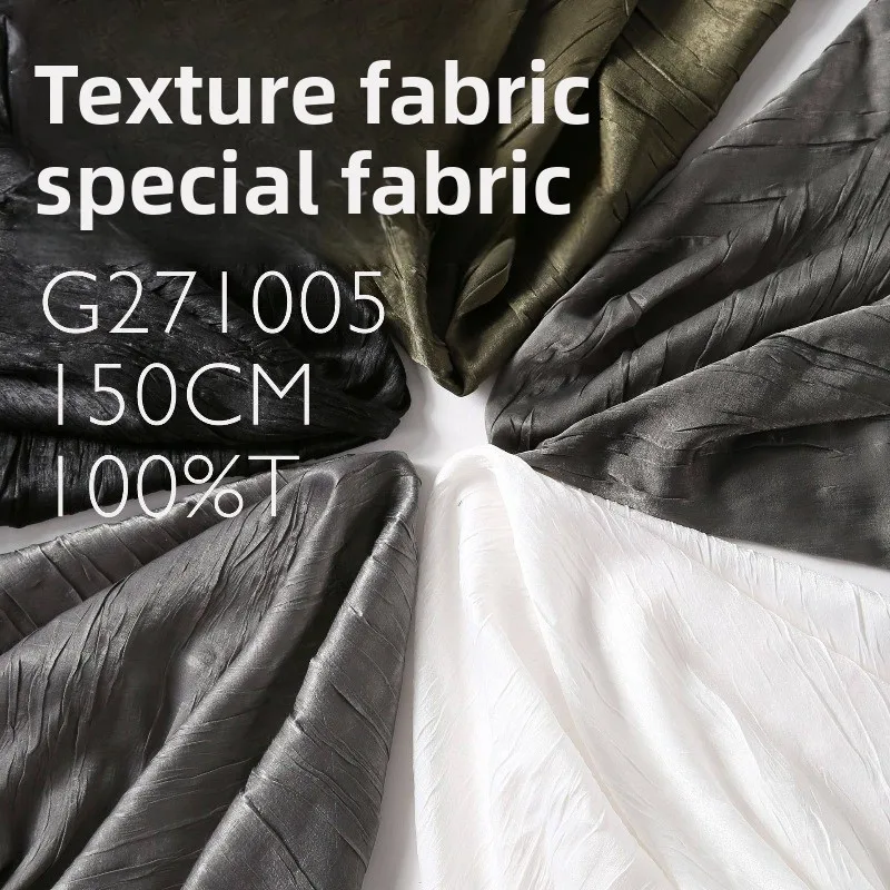 Mercerized Soft Drape Thin Pleated Fabric for Crushed Dress Clothing Background Cloth Diy By The Meter Sewing Material
Mercerized Soft Drape Thin Pleated Fabric for Crushed Dress Clothing Background Cloth Diy By The Meter Sewing Material