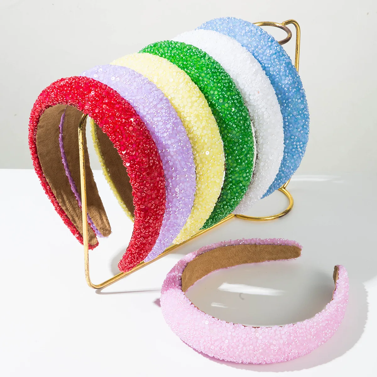 Trendy, Fresh, and Dopamine-boosting Solid Color Headband with Pearl Accents and Wide Band – Sponge Hair Accessory
Trendy, Fresh, and Dopamine-boosting Solid Color Headband with Pearl Accents and Wide Band – Sponge Hair Accessory