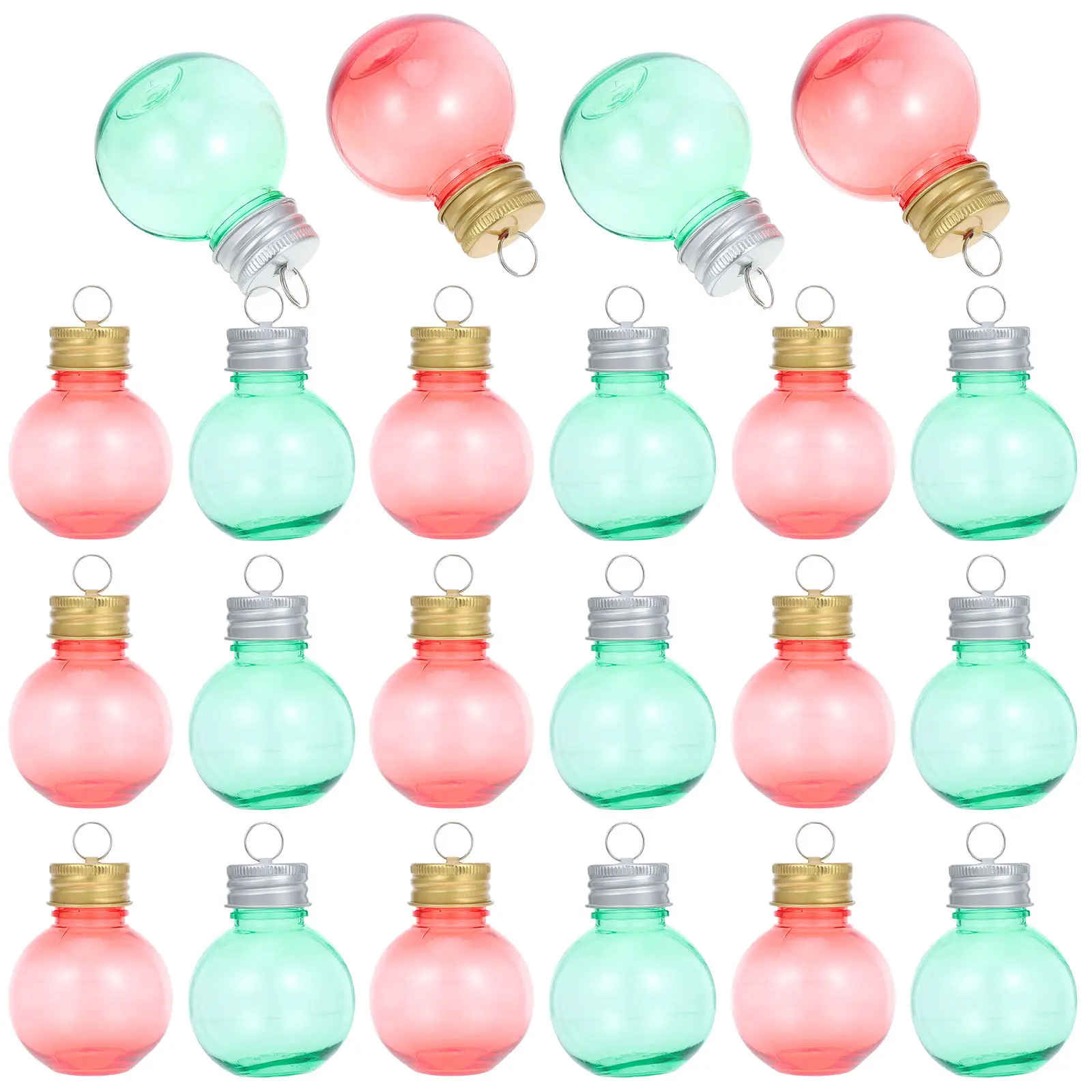 24Pcs Hanging Cap Clear Plastic Christmas Ball Ornaments Transparent Fillable Baubles for DIY Crafts Candy Drinks Decoration
24Pcs Hanging Cap Clear Plastic Christmas Ball Ornaments Transparent Fillable Baubles for DIY Crafts Candy Drinks Decoration