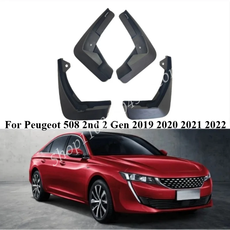 4pcs Mudguards For Peugeot 508 2nd 2 Gen 2019-2022 Mud Flaps Front Rear MudFlaps Splash Guards Wheels Fender Car Accessories
4pcs Mudguards For Peugeot 508 2nd 2 Gen 2019-2022 Mud Flaps Front Rear MudFlaps Splash Guards Wheels Fender Car Accessories