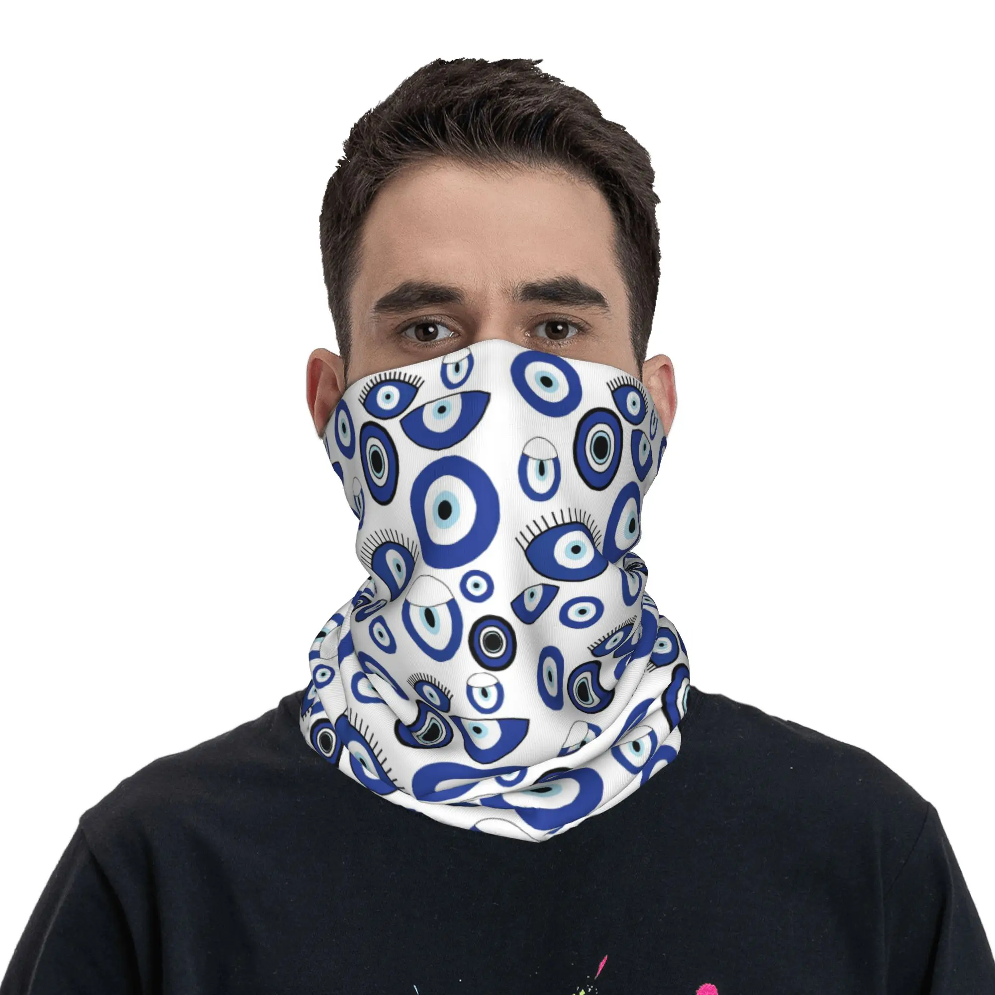 Evil eyes Bandana Neck Cover Printed Wrap Scarf Headband Hiking Fishing Unisex Adult Breathable
Evil eyes Bandana Neck Cover Printed Wrap Scarf Headband Hiking Fishing Unisex Adult Breathable