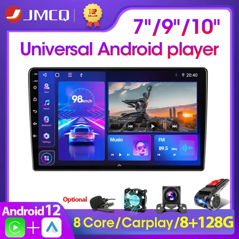 JMCQ 2 Din Android 12 4G NET 7/9/10.1 Inch Car Radio Multimedia Video Player 2Din Navigation GPS FM for Nissan Kia Honda VW
JMCQ 2 Din Android 12 4G NET 7/9/10.1 Inch Car Radio Multimedia Video Player 2Din Navigation GPS FM for Nissan Kia Honda VW