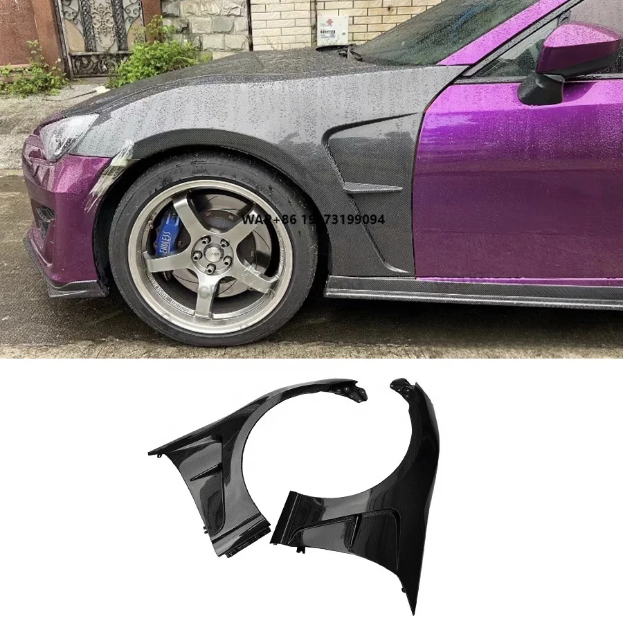 2013-2019 for 86 BRZ GT86 Subaru-Carbon Fiber Front Side Car Fenders with Front Bumper Air Vent Intakes and Mudguard
2013-2019 for 86 BRZ GT86 Subaru-Carbon Fiber Front Side Car Fenders with Front Bumper Air Vent Intakes and Mudguard