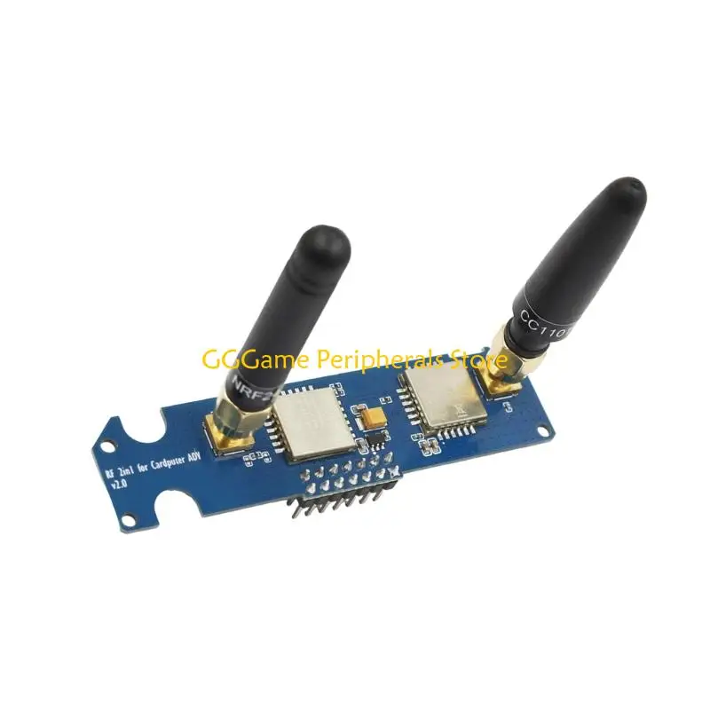 U55B Upgraded Auto CC1101 And NRF24 Radio Frequency 2 In 1 Module With Improved Impedance Matching For Better Ranges