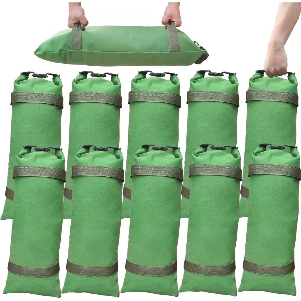 Heavy Duty Reusable Canvas Sand Bags with Buckle Handles for Door Garage Basement Flood Protection 10 Pack
Heavy Duty Reusable Canvas Sand Bags with Buckle Handles for Door Garage Basement Flood Protection 10 Pack